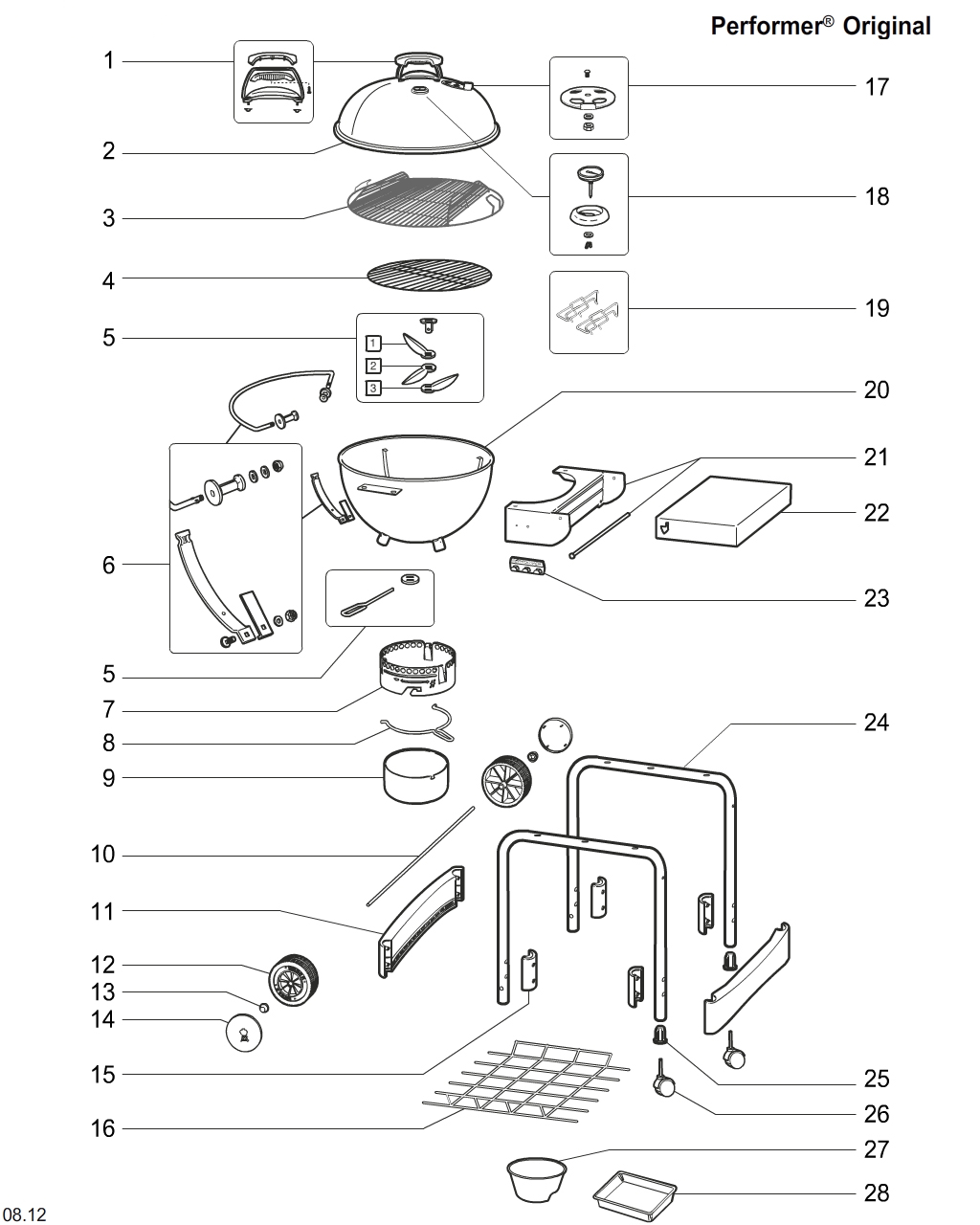 Weber Grill Schematics | Weber Grill Models