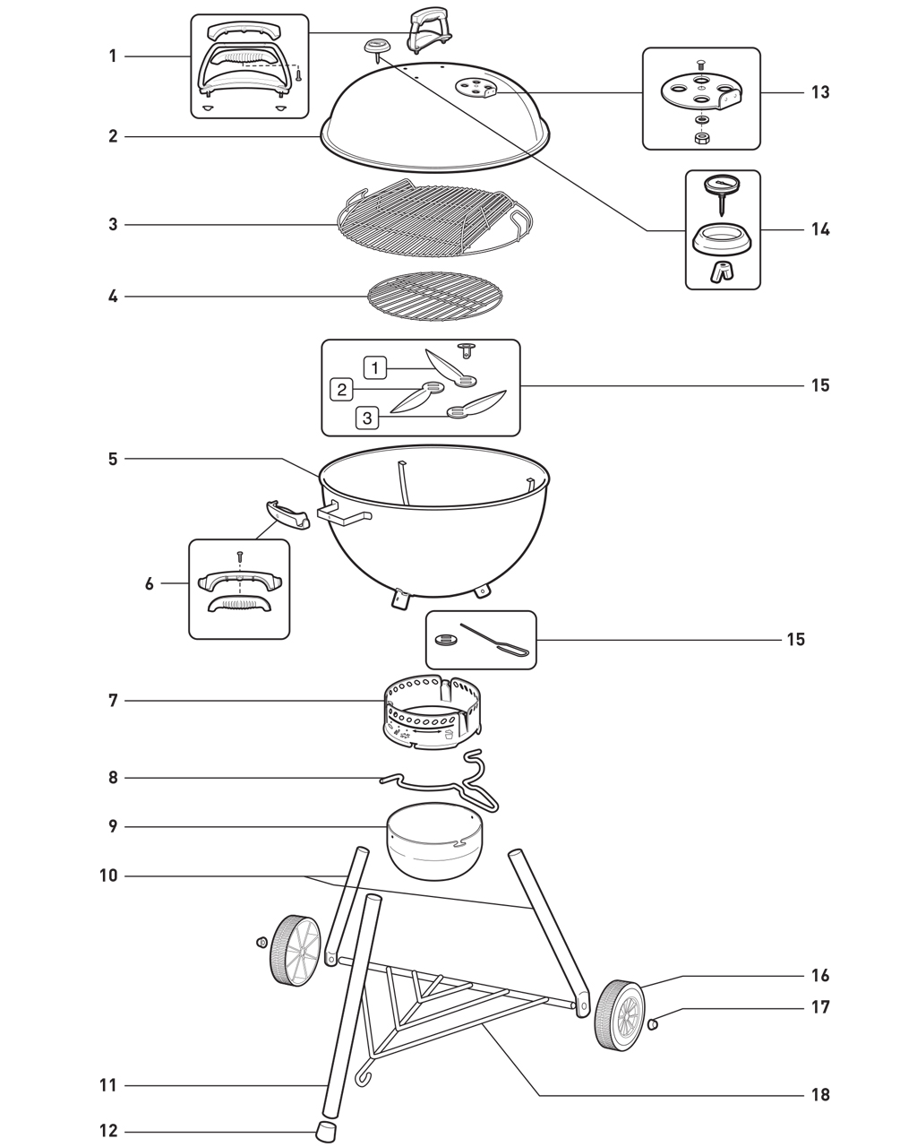 Weber Grill Schematics Weber Grill Models