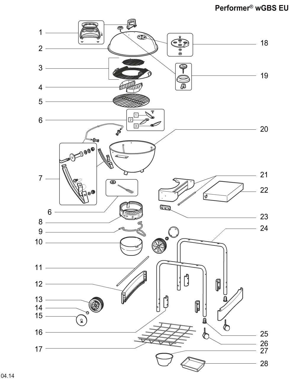 Weber Grill Schematics | Weber Grill Models