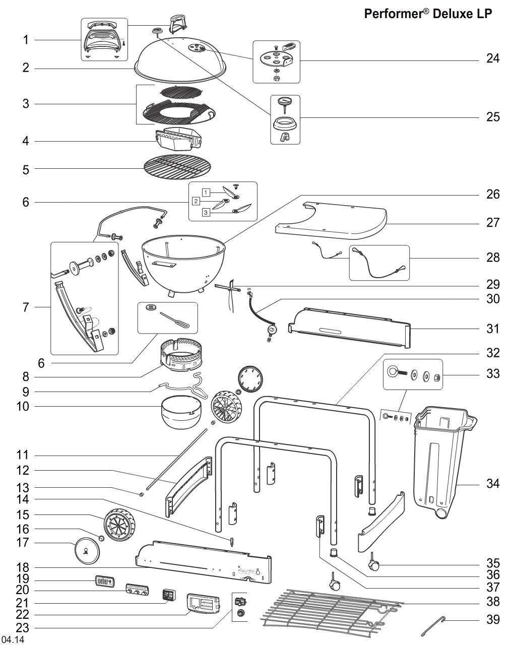 Weber Grill Schematics Weber Grill Models