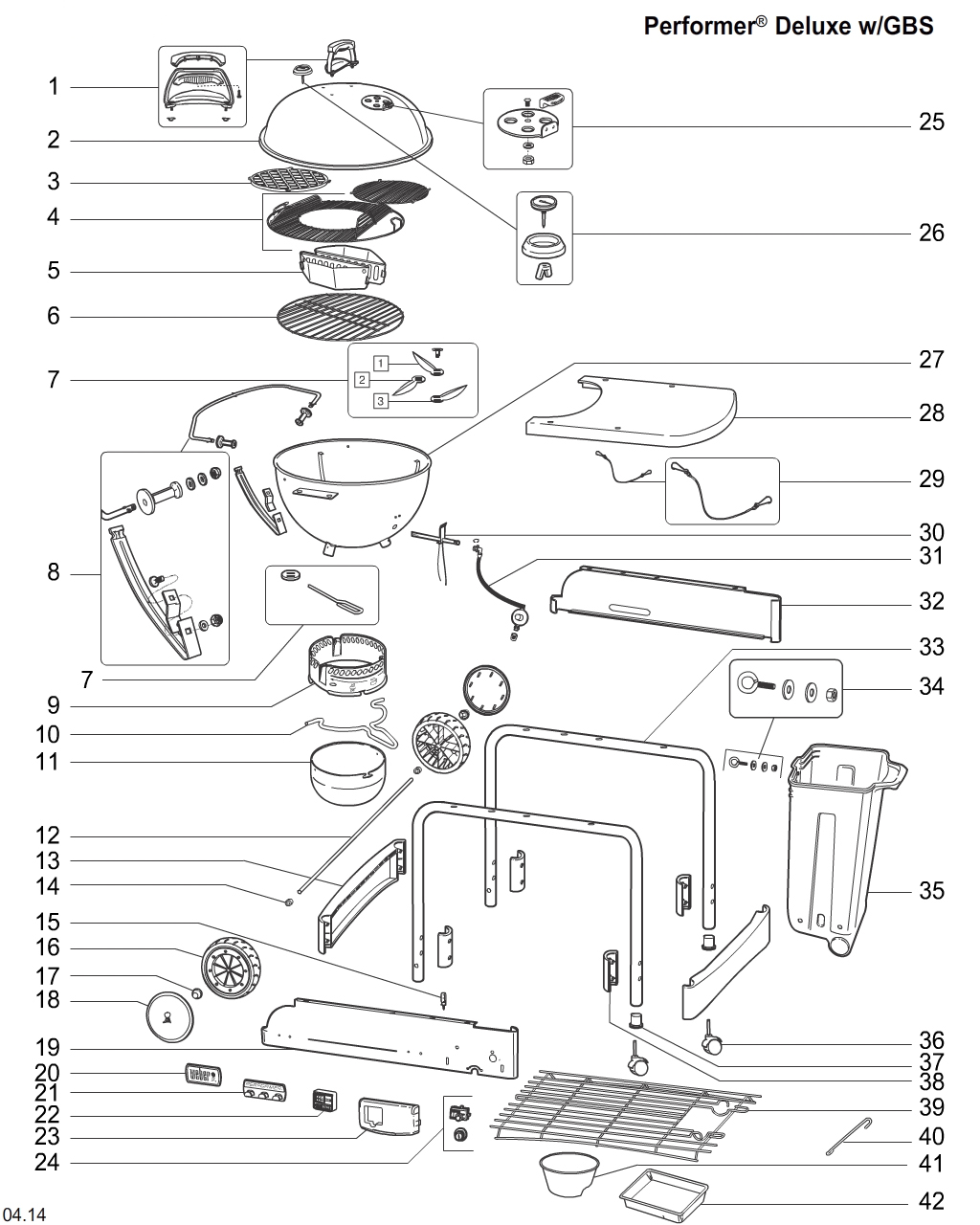Weber Grill Schematics Weber Grill Models