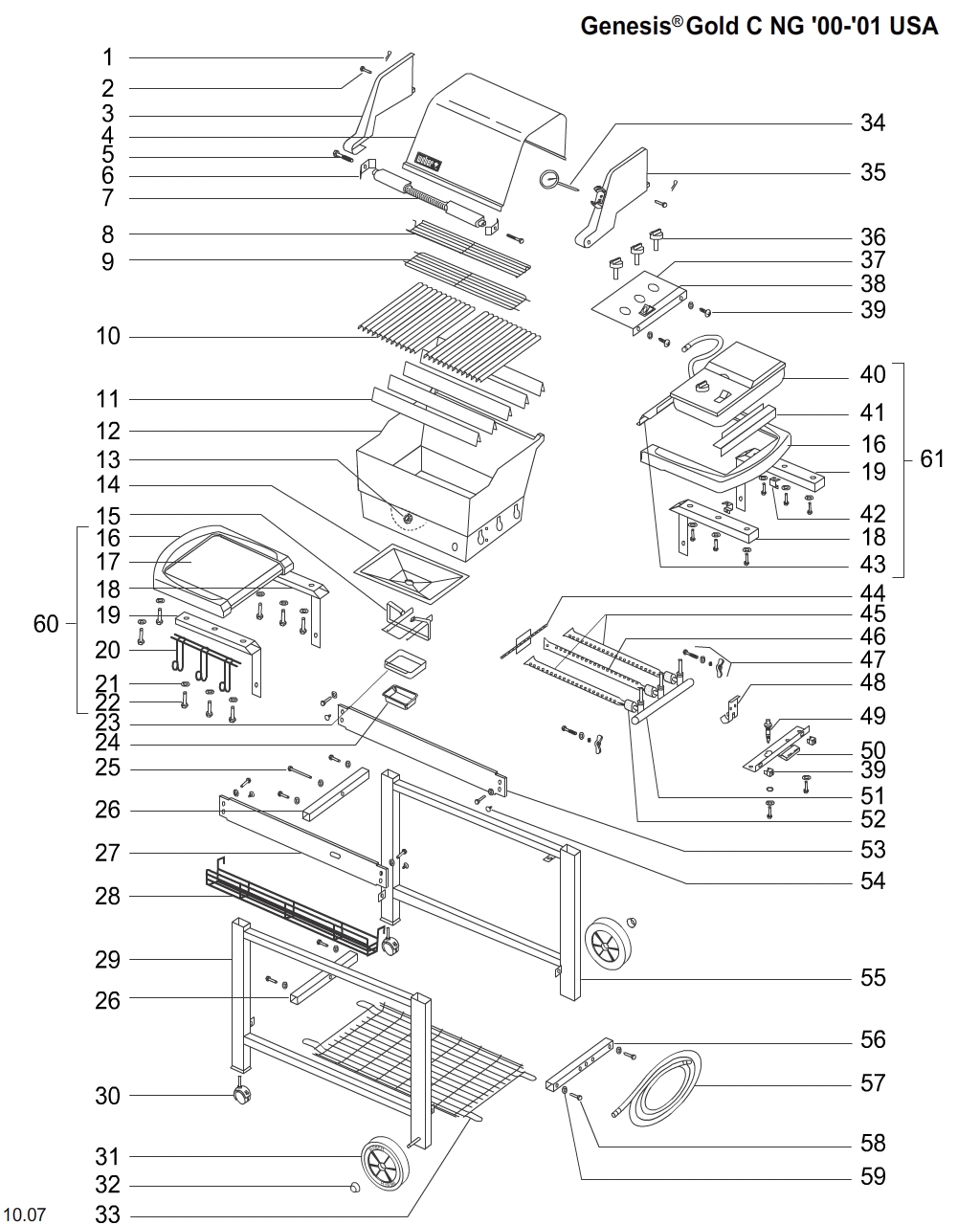 Weber Grill Schematics | Weber Grill Models